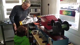 How is made number plates [upl. by Eetsirk]