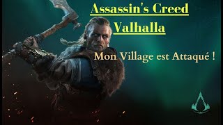 AC Valhalla Lets Play  Lattaque de mon Village [upl. by Ailiec]