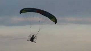 Powered Parachute 103 Skybolt290Chute Flip [upl. by Ahsienat319]