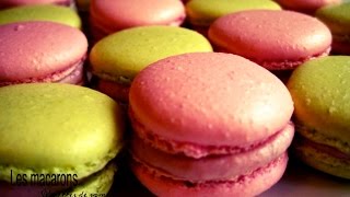 les macarons recettesوصفة الماكرون الفرنسيةسهلة و ناجحة [upl. by Odlaumor]