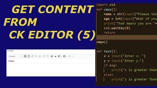 CkEditor 5 How to Get Content from CKEditor 5 Editor With Javascript [upl. by Payton]