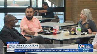 Lubys Cafeteria opens at El Paso County Courthouse [upl. by Nyrrad907]