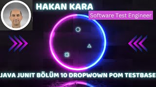 Java Selenium JUnit 10 Bölüm DropDown TestBase POM Page Object Model [upl. by Hettie]