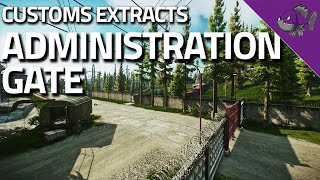 Administration Gate  Customs Extract Guide  Escape From Tarkov [upl. by Aylward81]