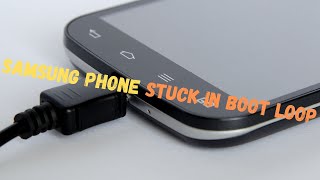 How to Fix Samsung Phone Stuck on Boot Loop  Get Out Of Restarting Logo Loop and Turn On [upl. by Wilfreda]