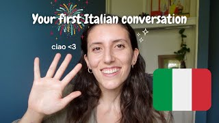 How to introduce yourself in Italian 🇮🇹 easyitalian learningtalian speakitalian [upl. by Ettenyl]