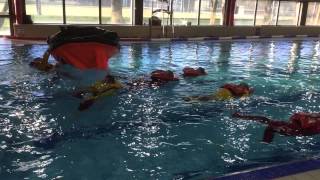 RYA Sea Survival Southampton Part 1 [upl. by Henricks]