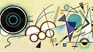 Wassily Kandinsky abstract art Google Doodle [upl. by Ainattirb]