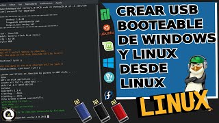 Crear USB booteable de windows y linux desde linux  Ventoy [upl. by Maison]