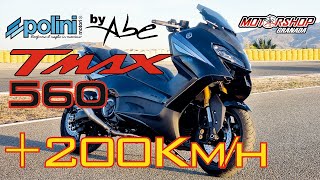 Nueva Tmax 560 a más de 200kmh [upl. by Anees748]