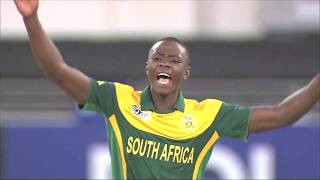 Relive the glory Kagiso Rabada 2014 U19CWC [upl. by Anib276]