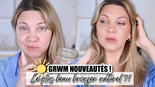 GRWM  UN TEINT BRONZÉ SANS SOLEIL EN 2 MIN ☀️  Nouveautés maquillage été 2024 [upl. by Duma]