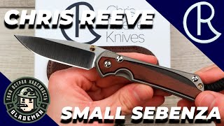 Нож Chris Reeve Small Sebenza 31 Inlay CPM MagnaCut TitaniumMacassar Ebony Handle S311140 [upl. by Kacy]