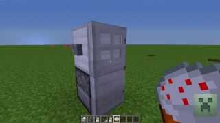 Minecraft How to make a fridge that works [upl. by Assenad]