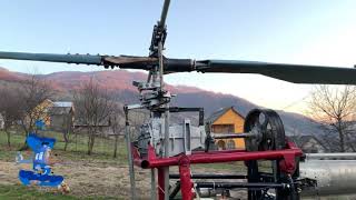 Homebuilt Helicopter From Honda Civil Engine  Walk Around [upl. by Nevai438]