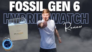 Fossil gen 6 hybrid watch review [upl. by Batsheva]