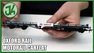 Oxford Rail Motorail Carflat  OR76CAR003  Unboxing and Review [upl. by Lrigybab]