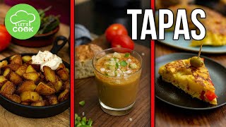 4 Spanische Tapas Rezepte [upl. by Eilliw]