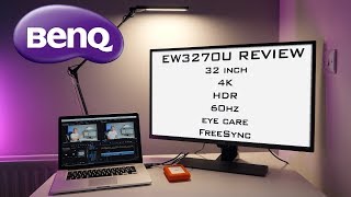 BenQ EW3270U REVIEW  the ULTIMATE 32quot 4k HDR 60hz MONITOR for PS4 XBOX PC amp Mac [upl. by Rednirah]