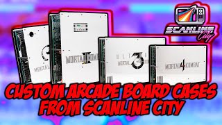 Scanline Citys Arcade Board Cases [upl. by Liva]