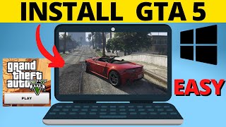 How to Download GTA 5 on PC amp Laptop  Install GTA V [upl. by Aerised]