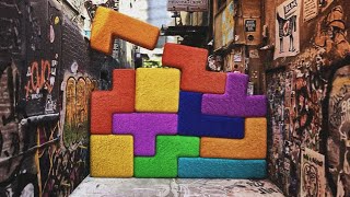 Softbody TETRIS in the Alley [upl. by Nerahs]