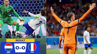 PAYS BAS 11 FRANCE MATCH NUL DES BLEUSMANQUE D’EFFICACITÉCHOIX DOUTEUX DE DESCHAMPS  EURO 24 [upl. by Marlen]