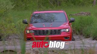 2017 Jeep Grand Cherokee Trailhawk  Autoblog [upl. by Nednil]