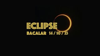 Eclipse solar en Bacalar México  Bacalar Beach Club [upl. by Lorant673]