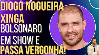 Diogo Nogueira xinga Bolsonaro em show e passa vergonha [upl. by Kama]