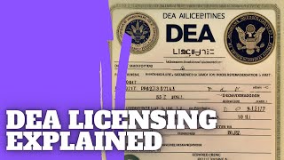 DEA Licensing Explained Requirements Renewals and Tips for Healthcare Providers [upl. by Gnuhn]