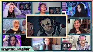 Haganezuka Face Reveal Girls Reaction Mashup  Demon Slayer  Kimetsu no Yaiba Season 3 [upl. by Ruosnam]