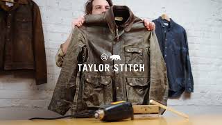 How To ReWax Your TS Jacket  Taylor Stitch Care Guide [upl. by Anaya]