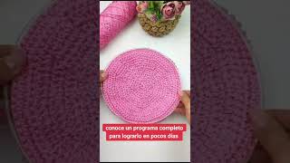 bolsos tejidos a crochet crochet comotejer manualidades [upl. by Durarte]