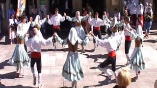 Catalonian traditional folk dance Bolangera de Roses [upl. by Nosbig]