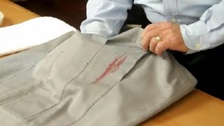 How to Remove Washable Marker From Dry CleanOnly Clothing  Leather amp Fabric Care [upl. by Eybbob]