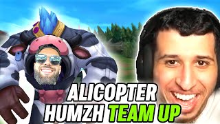 ALICOPTER CARRIES humzhlol IN CHALLENGER  Alicopter [upl. by Anairuy321]