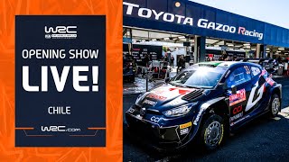 🔴 Opening Ceremony LIVE  WRC Rally Chile Bio Bío 2024 [upl. by Catie]