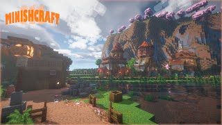 Nueva paleta de bloques para la ciudad  Minishcraft 3 Ep 3 [upl. by Aedrahs574]