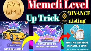 MemeFi Listed on Binance Huge Airdrop and Premium Allocation [upl. by Leiuqeze]