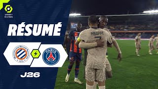 MONTPELLIER HÉRAULT SC  PARIS SAINTGERMAIN 2  6  Résumé  MHSC  PSG  20232024 [upl. by Udall]