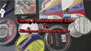 Aliexpress fishing lines reviews Fluorocarbon vs Monofilament Seaguar [upl. by Benenson]