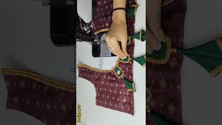 Easy and Beautiful blouse design cutting and stitching short video [upl. by Pia]