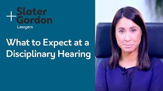 What to Expect at a Disciplinary Hearing [upl. by Chelsae]