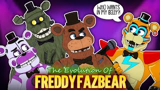 The Evolution Of Freddy Fazbear FNaF ANIMATED [upl. by Jere]