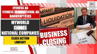 LYONESS BANKRUPTCIES MYWORLD CLOSES NATIONAL COMPANIES  INVESTMENT RECOVERY quotCLASS ACTION LAWSUITquot [upl. by Adena]