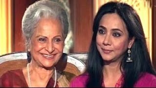 Rakesh Mehra Anupam Kher compelled me to start acting again Waheeda Rehman [upl. by Aiduan]