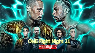 ONE Fight Night 21 Alexis Nicolas và Tye Ruotolo giành đai thế giới  Highlights [upl. by Nathan]