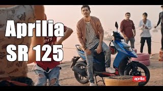 Aprilia SR 125 official ad  IAMABIKER [upl. by Sokim]