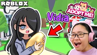 Vidia Plays ADOPT ME  Roblox  Adopt Me [upl. by Ciro78]